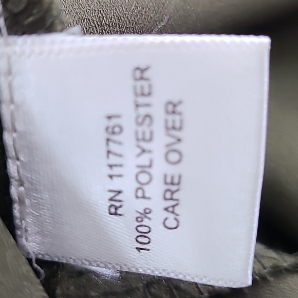 NEW GLORY Women's Green Peasant Blouse Lace Up Front with Bell Sleeves -Size 2X - Picture 7 of 12